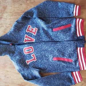 Supernova hoodie sweater blue and red size 12/14